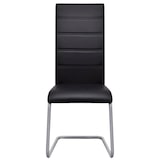 thumbnail of vidaXL Eetkamerstoelen 2 st kunstleer zwart