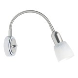 thumbnail of BRILLIANT SOFIA Wandstrahler 37 cm Metall / Glas Eisen / chrom, 55390/77