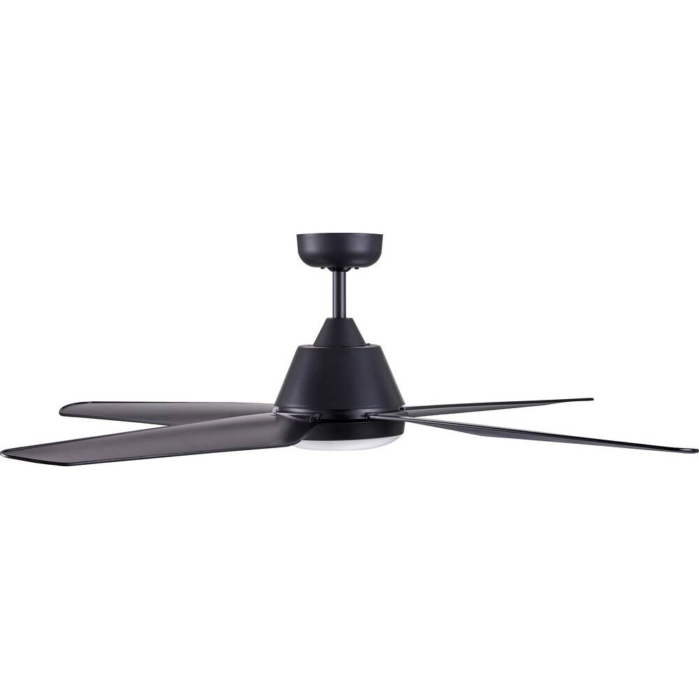Lucci AIR Aria Deckenventilator  (Ø x H) 122 cm x 33 cm  Gehäusefarbe (Details): Schwarz