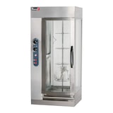 thumbnail of Romux® Rôtissoire Professionnelle Électrique Verticale pour 12 Poulets 67x55 cm en Acier Inoxydable avec 1 Broche | Température 300°C - 7500 W