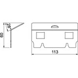thumbnail of OBO Bettermann Datentechnikträger DT UH2 C 7368474