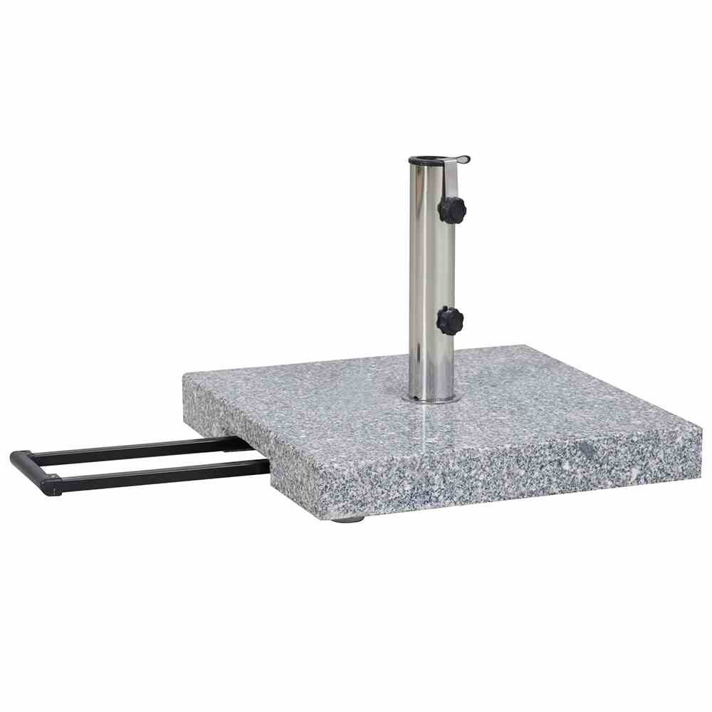 SIENA GARDEN  Granit Granitständer Trolley 45 kg eckig