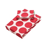 thumbnail of Benetton - Set 3 piezas Cama Individual (Funda Nórdica 155x220cm, Sábana Bajera 90x200cm y Funda de Almohada 50x85cm) 100% Algodón Rojo