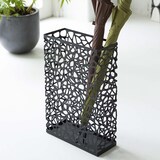 thumbnail of Yamazaki Schirmständer Regenschirmständer schwarz Metall schmal modern platzsparend 30x45x12cm "NEST"