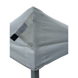 thumbnail of METRO Professional Gazebo pieghevole pop-up Thagpi, acciaio / alluminio / poliestere / PVC, 6 x 3 m, idrorepellente, argento / bianco