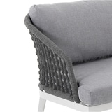 thumbnail of Oreste Luchetta salotto interno e esterno HAMISI schienale in fibra di polipropilene intrecciato Grigio H.74 x L.66 x P.75 cm