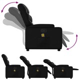 thumbnail of vidaXL Massagesessel mit Aufstehhilfe Schwarz Kunstleder