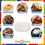 thumbnail of DayBays 2000 Stk. Pommesschale KUOB 10,5x17,5x3 cm weiß ohne Beschichtung