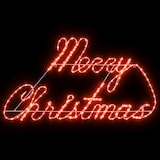 thumbnail of vidaXL Kerstbord met 216 LED Rood 99 x 55 x 13 cm IJzer