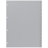 thumbnail of Hetzel Register 721311 DIN A4 Grau 100-teilig 4-fach Kunststoff 1 bis 100