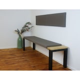 thumbnail of Lycce XXL Klemmkissen TAUPE  Bankauflage  Sitzkissen für Sitzbank (verrutscht nicht) Kunstleder Breite 150cm