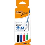 thumbnail of BIC Velleda 1721 Feutres pour Tableau Blanc Effaçables à Sec Pte Conique Fine - Bleu, Pochette de 4