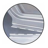 thumbnail of Starpak 50 Verpackungsbecher mit Klappdeckeln, PP 8-eckig 750 ml 6,1 cm x 13 cm x 13 cm transparent