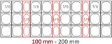 thumbnail of vaiotec TOPLINE 700 Saladette 350, 4 Türen, Glasaufsatz schräg, für GN 1/6 & 1/9, BTH 1825 x 700 x 1237 mm