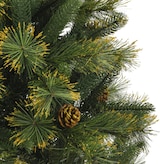 thumbnail of vidaXL Künstlicher Weihnachtsbaum Klappbar mit Zapfen 120 cm