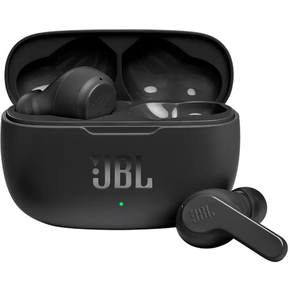 JBL Wave 200TWS | Auriculares Inalámbricos, Control Táctil, Resistencia IPX2, 20 Horas de Reproducción, Cancelación de Ruido, Micrófono.