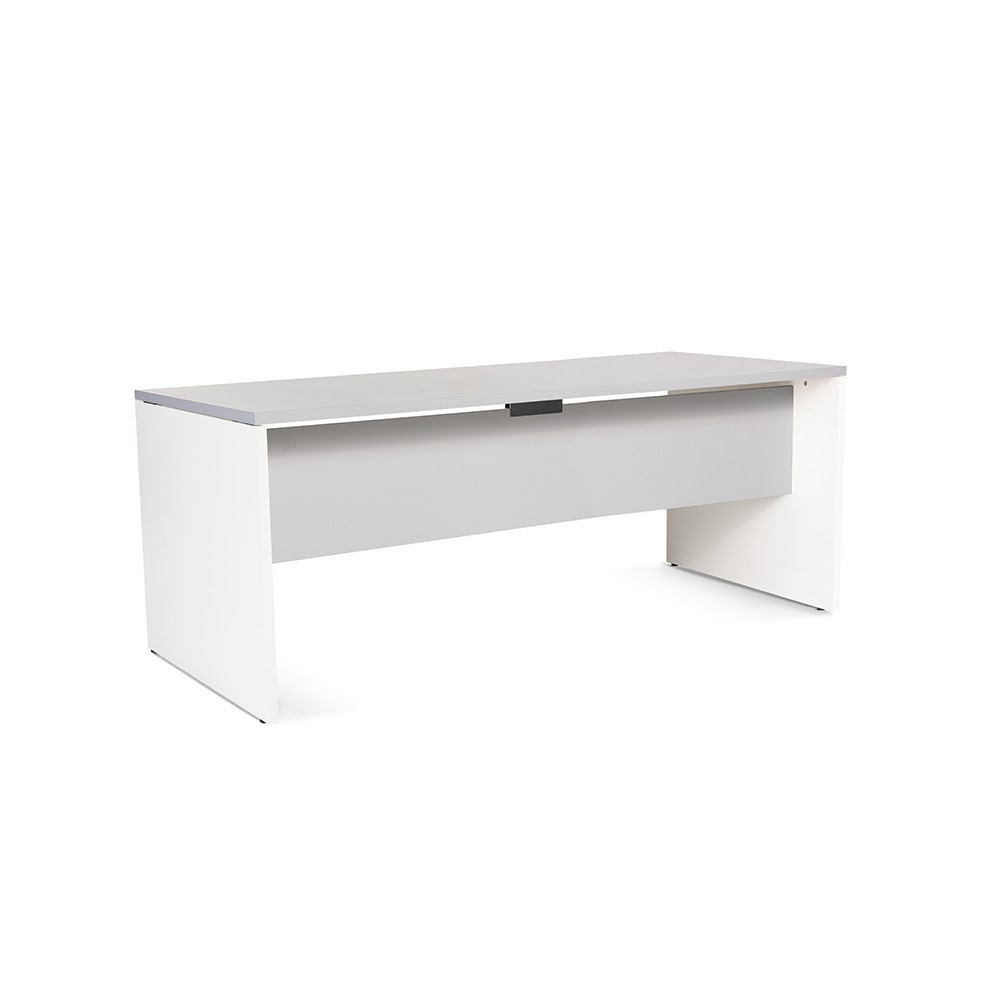Rocada mesa de oficina serie work 180x80 blanco / gris