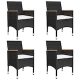 thumbnail of Helloshop26 - Juego de comedor de jardín de 5 piezas negro 02_0013857