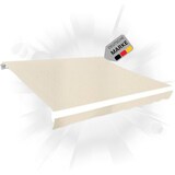 thumbnail of DELUKE® Markisenbespannung Markisenstoff Wasserabweisend Reißfest Creme, für 400x350cm Rahmen Markise mit Volant Markisen Ersatzstoff Markisentuch