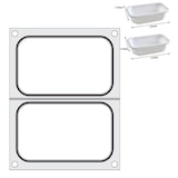 thumbnail of Verzegelmatrijs voor handsealer - 2 vakken 178 x 113 mm - HENDI
