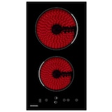 thumbnail of INFINITON Placa Vitroceramica VIT2FBN, 2 Zonas, Ancho 30 cm, Touch control, CRYSTAL BLACK