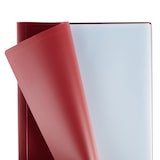 thumbnail of Pasta com 10 capas soldadas, tamanho folio, cor granada