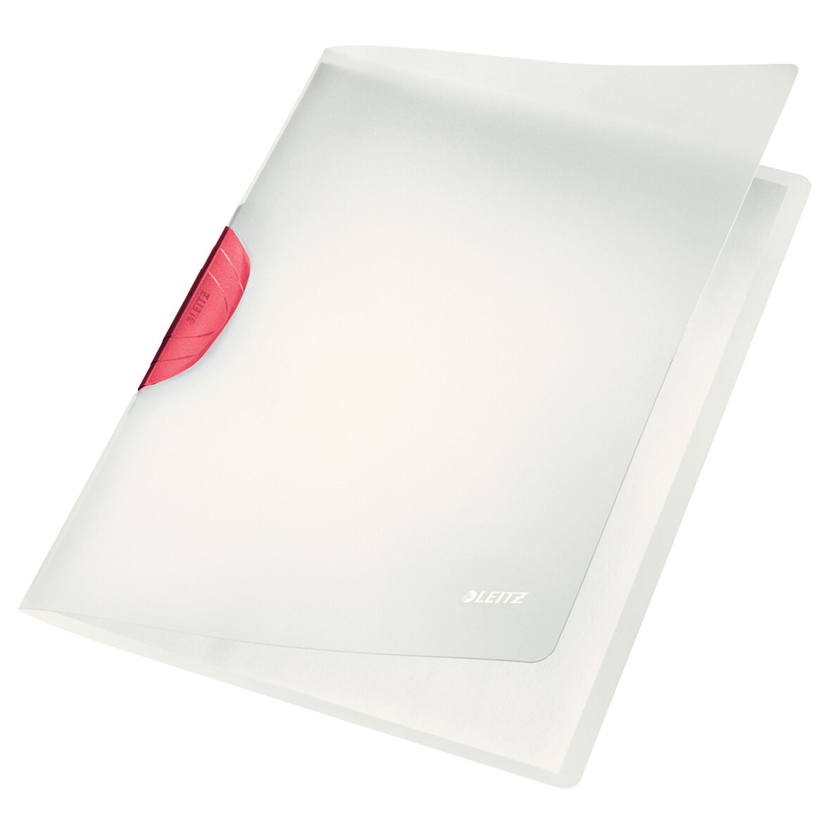 Leitz 41740025 4174 Klemmmappe ColorClip Magic, A4, PP, rot
