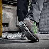 thumbnail of U-Power - Baskets de sécurité basses légères et confortables POINT - Environnements secs - S1P SRC Gris / Vert Taille 47