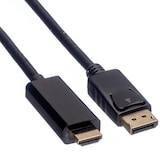 thumbnail of ROLINE DisplayPort Kabel DP - UHDTV, M/M, zwart, 1 m
