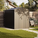 thumbnail of Hoggar - Caseta Jardín Exterior 4,30m2 Pioneer Y50 - Columnas en V - Estructura Autoportante - Doble Puerta - Techo Robusto - Cobertizo Metálico