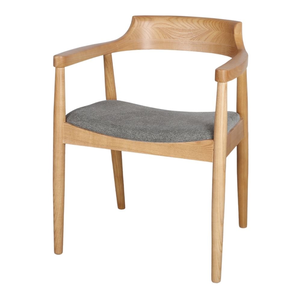 MISTERWILS Silla De Madera Amanda 59x75x54 75x59x54 Gris Verdoso