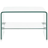 thumbnail of Table basse Clair 50x45x33 cm Verre trempé  Modèle Atlas Infinite Prime