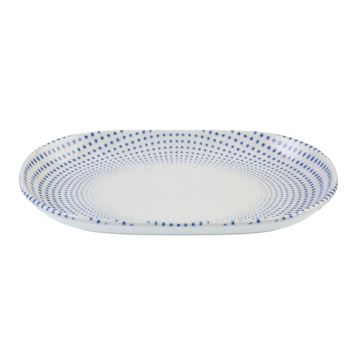 IDFine Harmony Blue Magnus Oval Platter 23 cm 12 Stück
