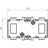 thumbnail of OBO Bettermann Gerätedose 2390/8T2 6270778