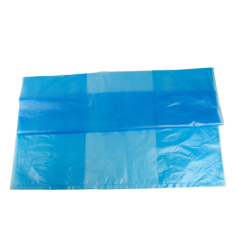 DayBays 500 Stk. Seitenfaltenbeutel für F2 Kisten 62+42x65 cm HDPE Blau