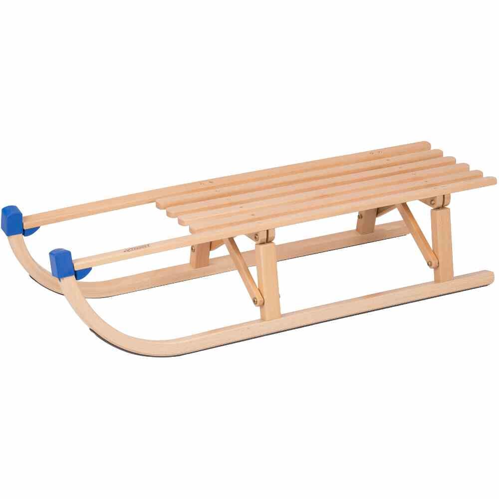 Holz-Faltschlitten Davos 100 cm inkl. Zugseil