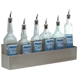thumbnail of Piazza porta bottiglie in accaio inox grigio satinato  inox appendibile "speed racks" 107 cm