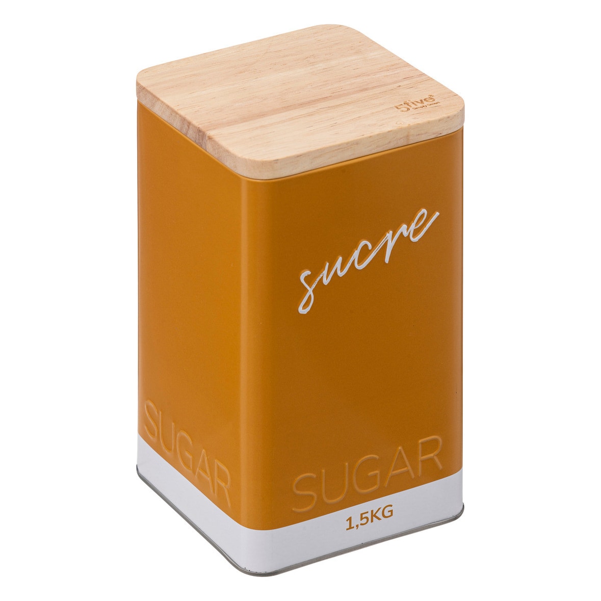 FIVE - 'Color Edition' Puderzuckerdose mit Metallprägung