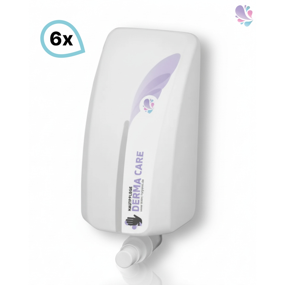 Hautpflegesprühlotion Lavela Derma Care, 6x1-Liter Kartuschen 12.000 Anwendungen je SET