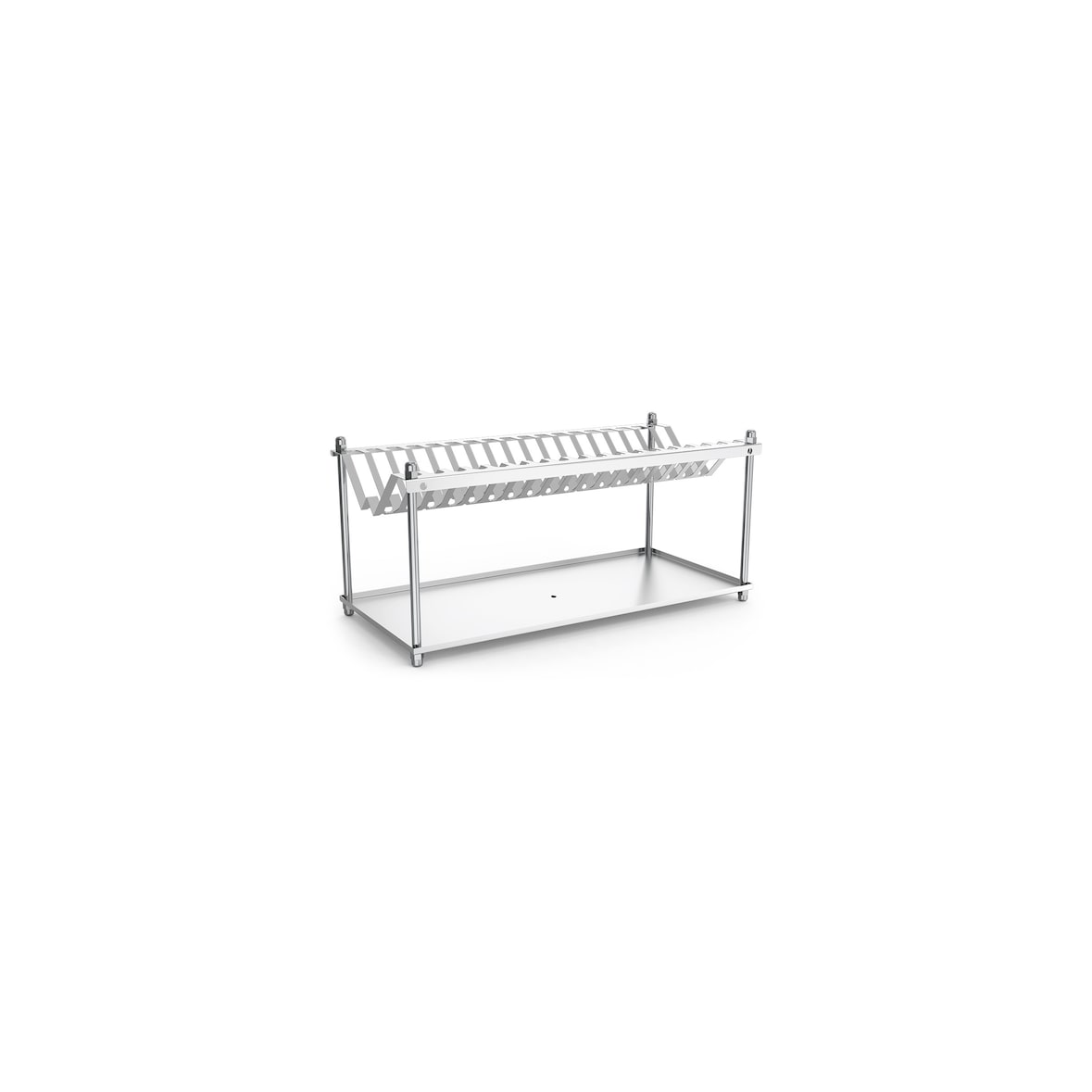 MOBINOX-Edelstraße aus Geschirr und Gefäßen 484x228x225 mm.