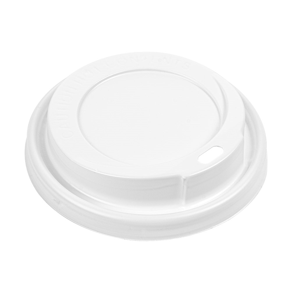 Tapas Altas Para Vasos 360/480 Ml   Blanco Ps (1000 Unidades)