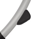 thumbnail of Tumbona geométrica de jardín acero gris taupe