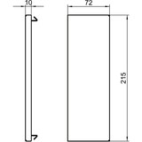 thumbnail of OBO Bettermann Endstück GS-E70210RW 6278070