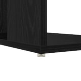 thumbnail of vidaXL Schreibtisch mit Regal Schwarz Eichen-Optik 130 x 50,5 x 75 cm