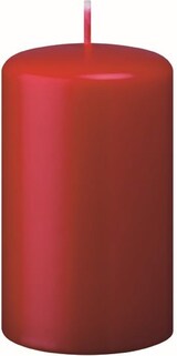 thumbnail of Flachkopf-Stumpenkerzen Weihnachtsrot Erdbeere 200 x Ø 90 mm, 2 Stück