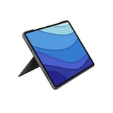 thumbnail of Logitech Combo Touch Tastaturcase Trackpad fuer iPad Pro 12,9â€œ (5./6. Gen) Grau