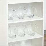 thumbnail of Mesa de Bar de Bistro Mesa Alta de Cocina con Estantería de 4 Niveles Estilo Moderno para Comedor Salón Estructura de Melamina 115x50x102,7 cm