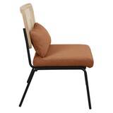 thumbnail of SVEA Loungesessel Rattansessel Retrosessel Rattan vintage Braun