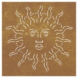 thumbnail of vidaXL Wanddecoratie tuin zonontwerp 55x55 cm cortenstaal