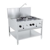 thumbnail of Combisteel gaswoktafel met 3 branders – 2x 17 kW + 1x 9 kW, vrijstaand